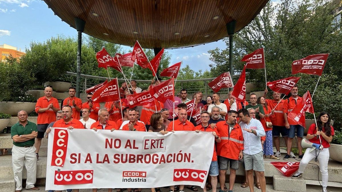 Plantilla y familias de Eserman en Puertollano piden garantías a Repsol en la subrogación tras el anuncio de ERTE