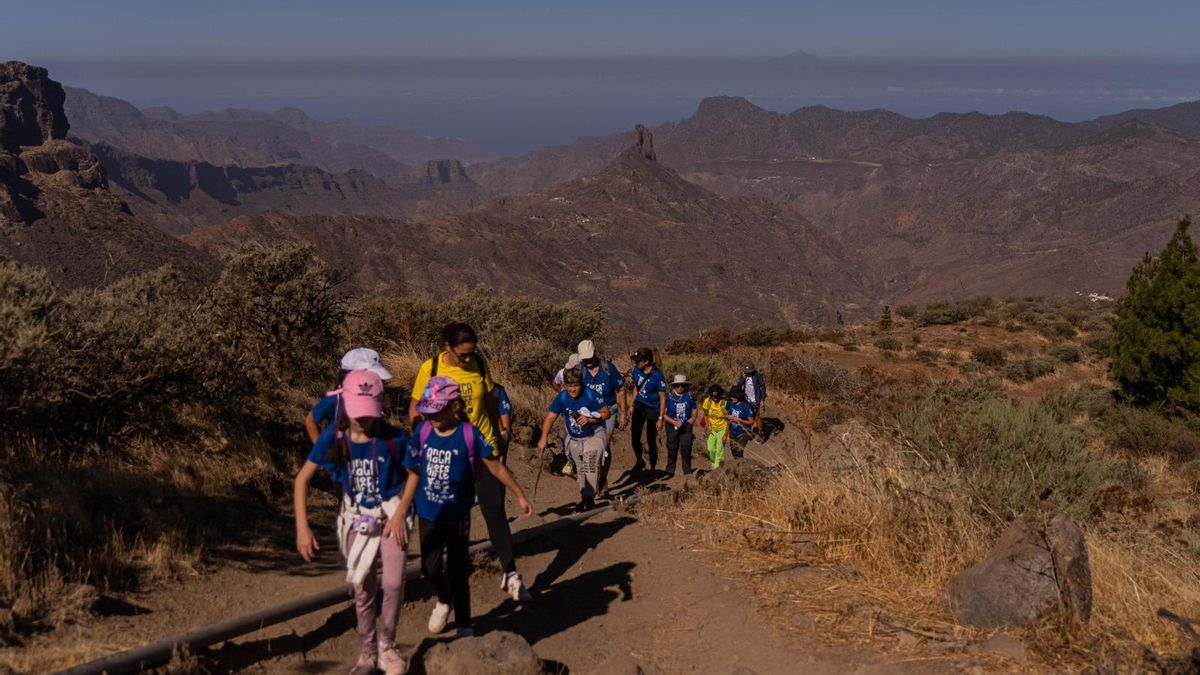 Caminata por la cumbre de Gran Canaria.