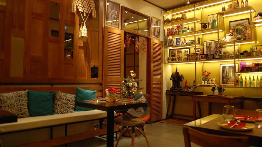 Hogar-restaurante con todas sus cositas