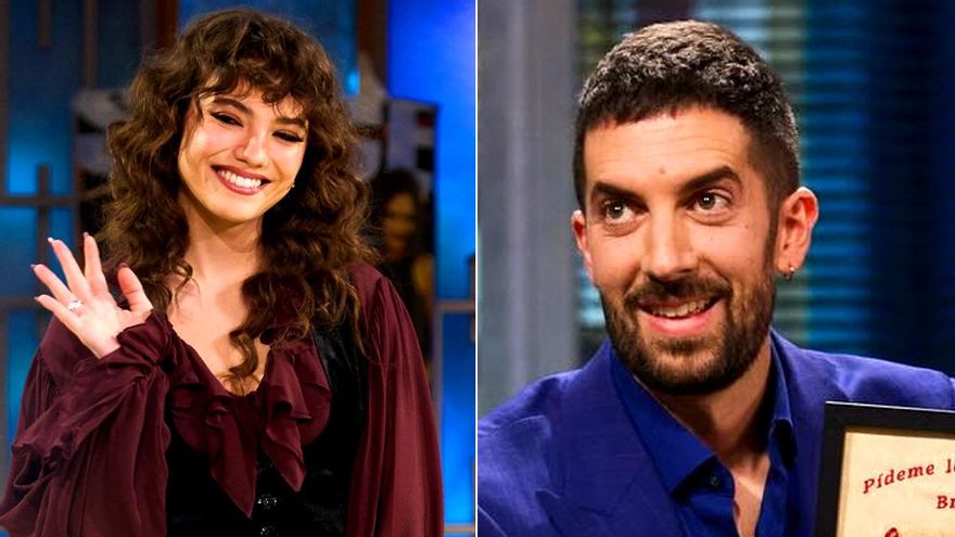 Gabriela Andrada y Megan Maxwell entregaron a Broncano "uno de los regalos más locos que se han hecho"