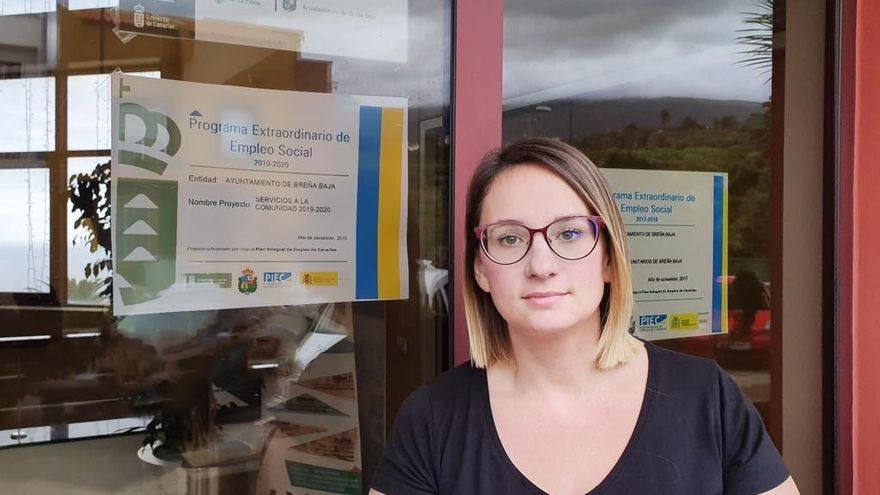 Eva Reyes Rodríguez, concejal de Empleo y Desarrollo Local de Breña Baja.
