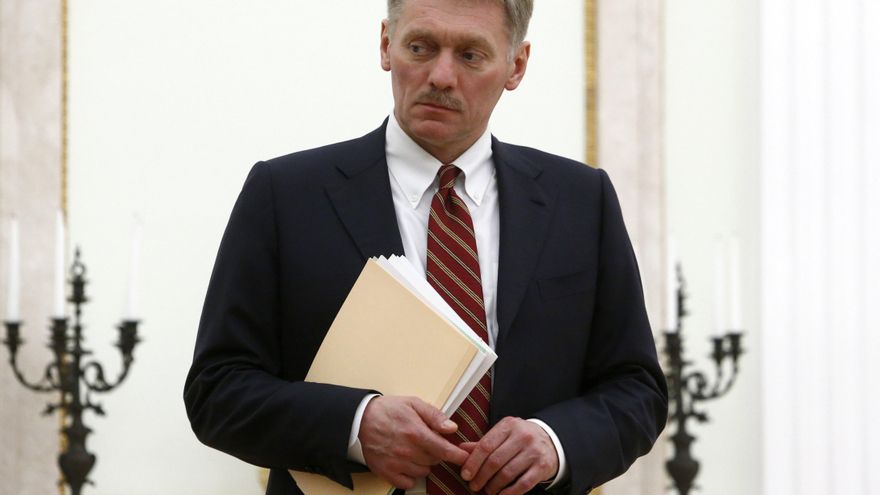 El portavoz de la presidencia rusa, Dmitri Peskov, en una fotografía de archivo. EPA/SERGEI KARPUKHIN