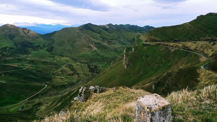 Carretera del Puerto de Lunada.