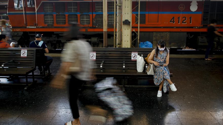 La estación de tren de Bangkok, en una fotografía de archivo.