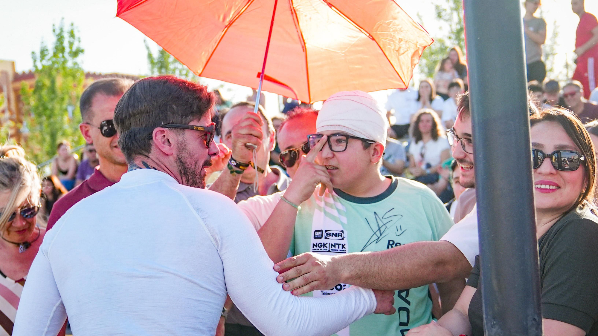 Entrega de premios y podio del Rally Sierra Morena