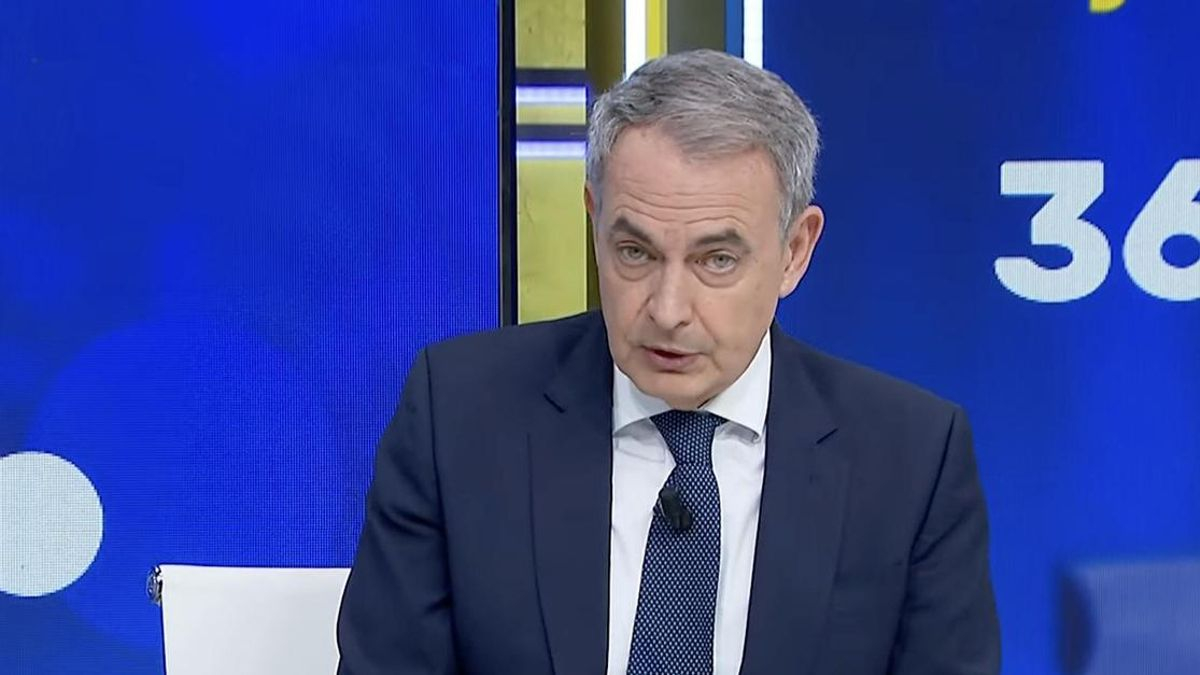 Zapatero, este jueves, en TVE.