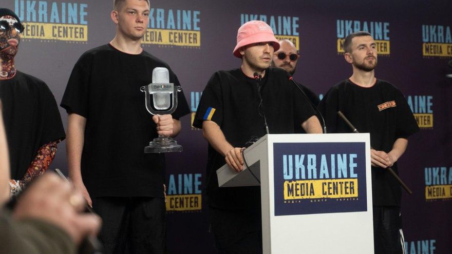Kalush Orchestra, el grupo ucraniano que ganó el sábado la final de Eurovisión