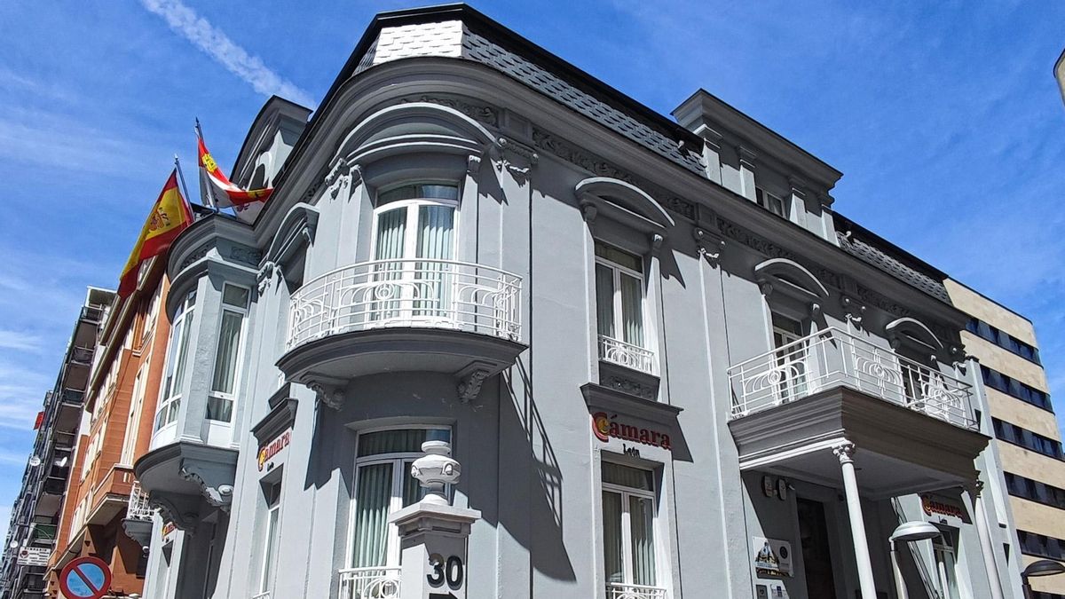 Edificio de la Cámara de Comercio de León.
