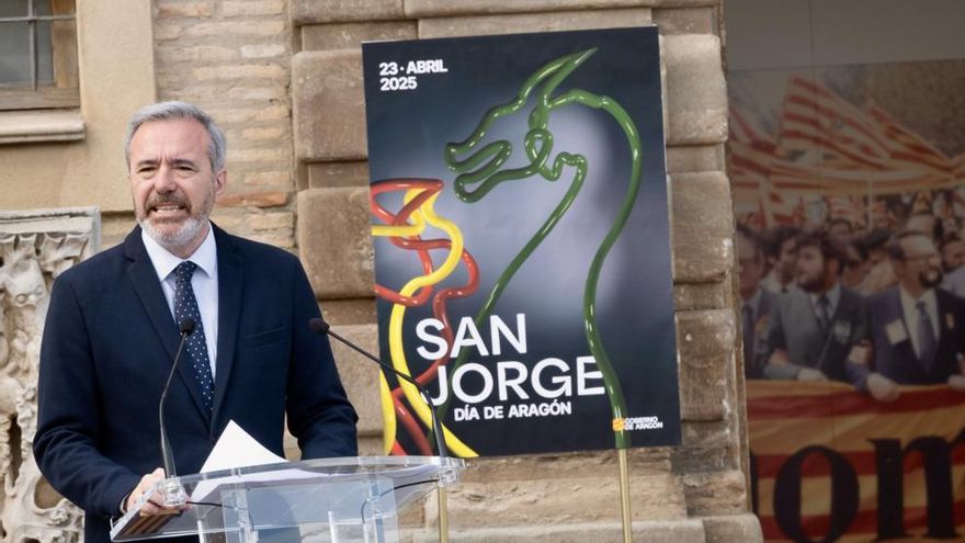 El Día de Aragón más polarizado: Azcón cargará el 23 de abril contra "el Gobierno de Sánchez y sus socios independentistas"