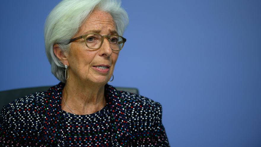 La presidenta del BCE, Christine Lagarde