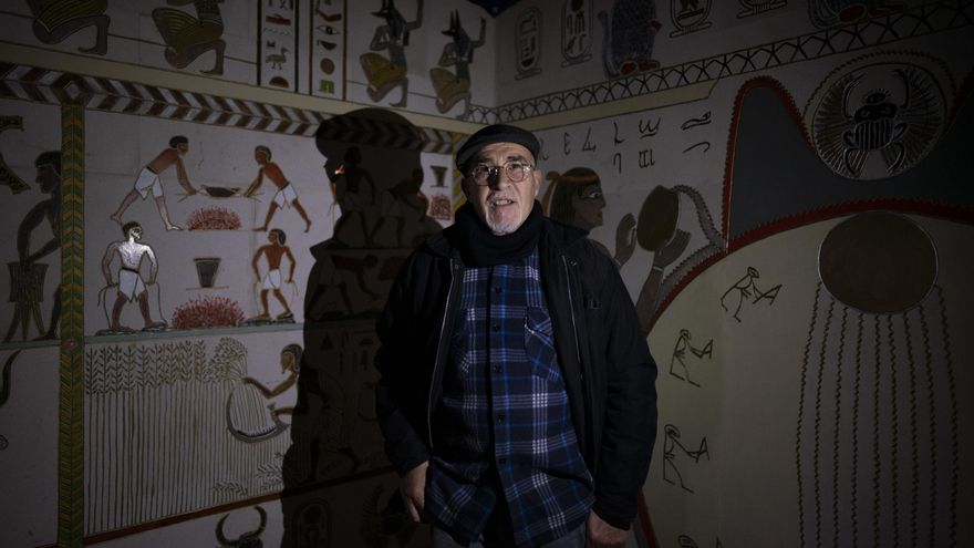 Miguel Martín, vecino de la Cañada Real.