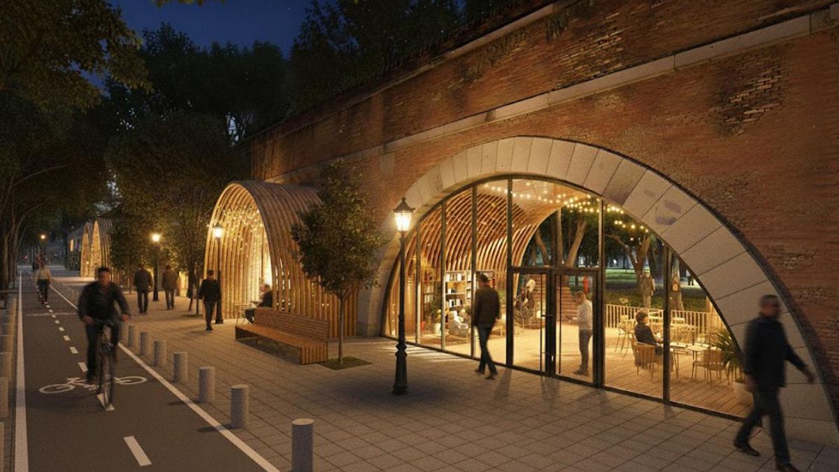 Bibliotecas, cafeterías y una galería de arte para el acueducto de Amaniel: así es el primer premio de Sueña Madrid