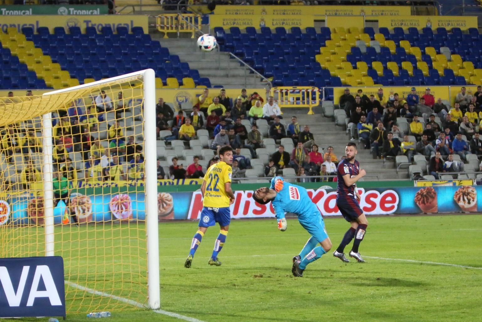 Partido de vuelta de la Copa del Rey entre la UD Las Palmas y el Eibar en el Estadio de Gran Canaria.