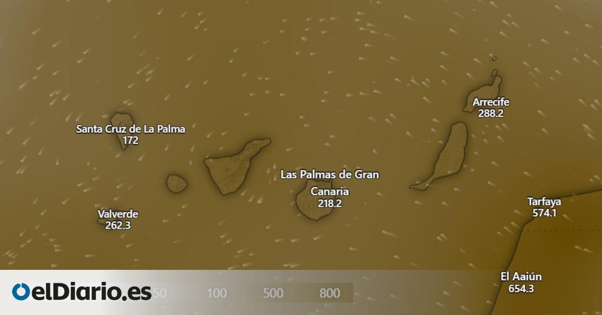 Canarias vuelve a estar en aviso amarillo
