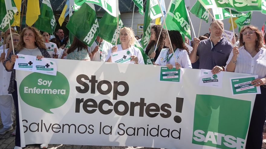 El sindicato de Enfermería Satse alerta de recortes de personal en verano en el Hospital de La Candelaria