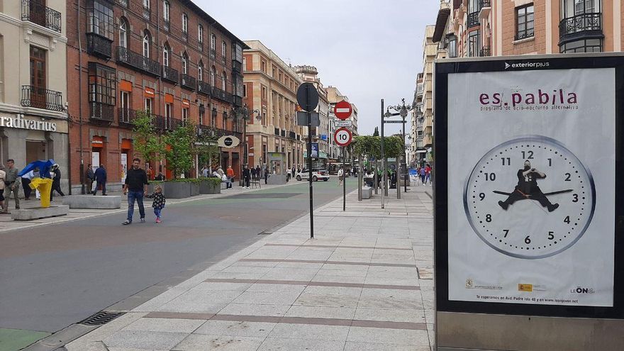 La provincia de León vive un paro económico de una hora con un impacto limitado