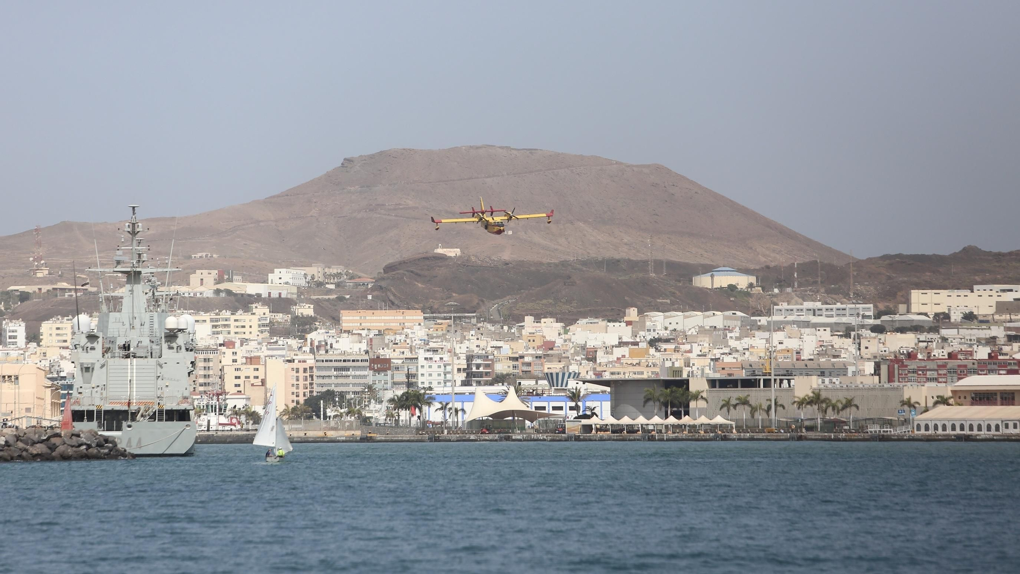 Hidroavión en Las Palmas de Gran Canaria.
