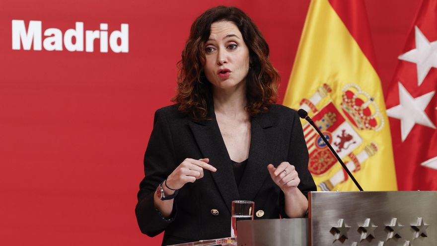 Imagen de archivo de la presidenta de la Comunidad de Madrid, Isabel Díaz Ayuso. EFE/Chema Moya