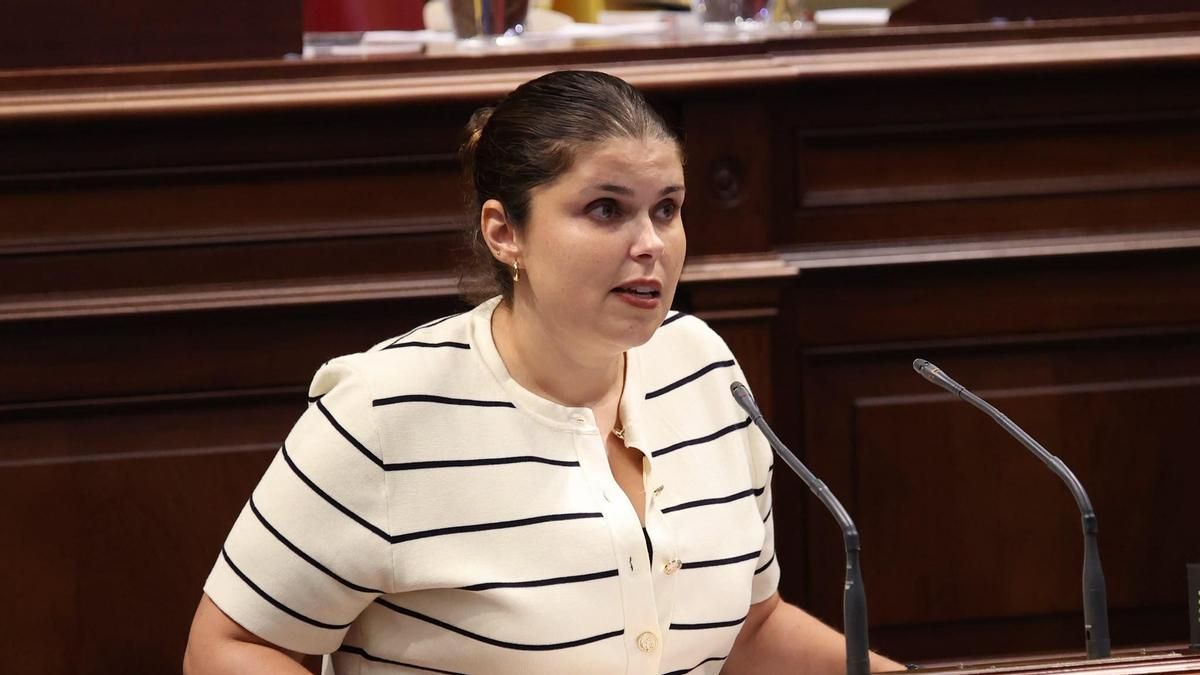 Diana Lorenzo: “La reconstrucción no está terminada, la herida no está cerrada y la deuda con La Palma tampoco”