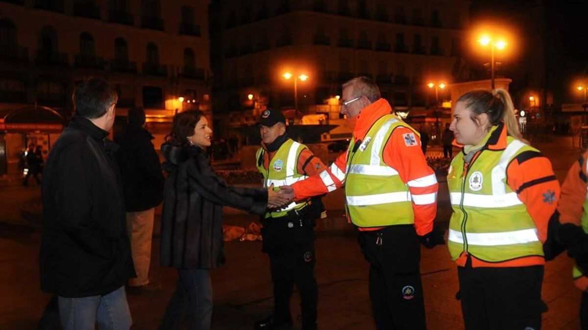 FOTOGALERÍA: Ana Botella supervisa el operativo nocturno por la huelga de limpieza