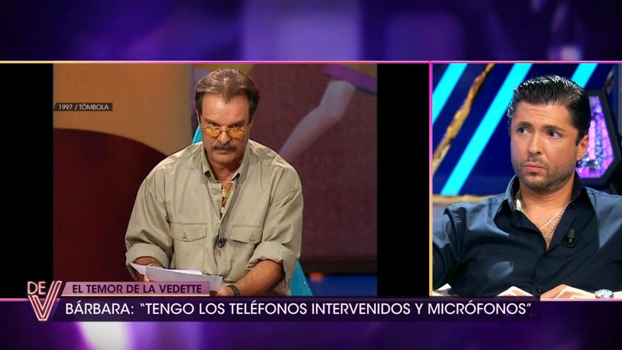 El creador de 'Tómbola' recuerda el veto a Bárbara Rey: dos hombres de negro, los tertulianos indignados y el público en pie