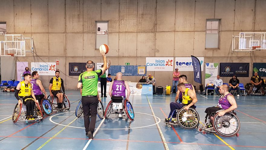 Sufrida victoria del ADEIN Tenerife