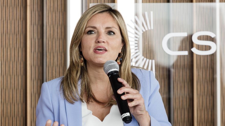 La portavoz nacional de Ciudadanos.