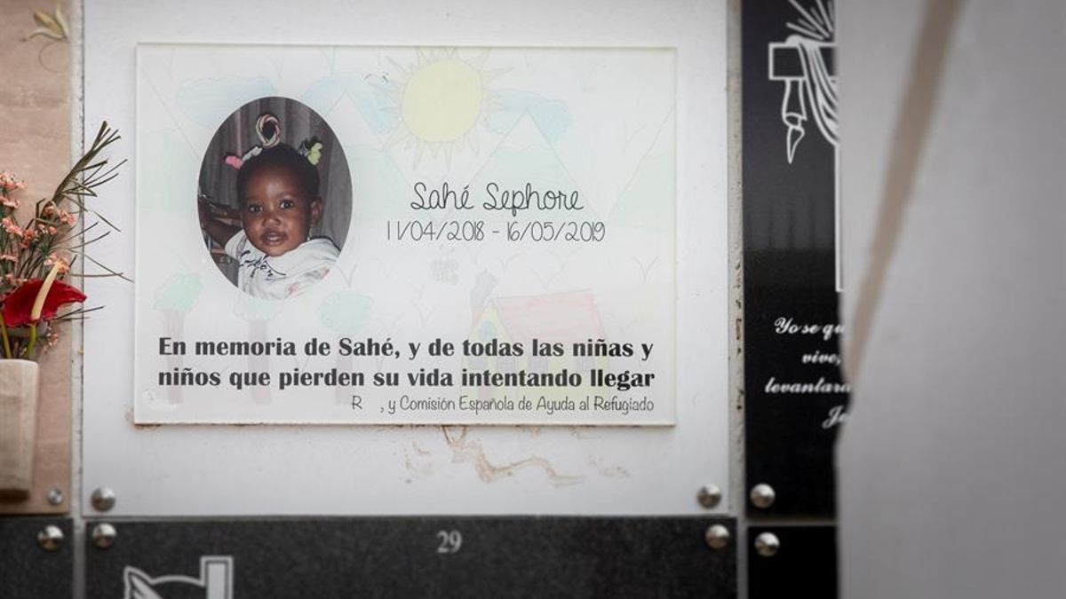 Sahé Sephora Penielle, de 13 meses, perdió la vida el 16 de mayo de 2019 en la costa de Las Marañuelas, en el sur de Gran Canaria, tras encallar la patera en la que viajaba con su madre