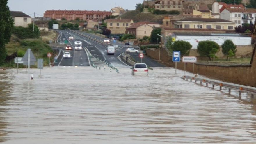 Abiertas las carreteras que tuvieron que ser cortadas por la tormenta