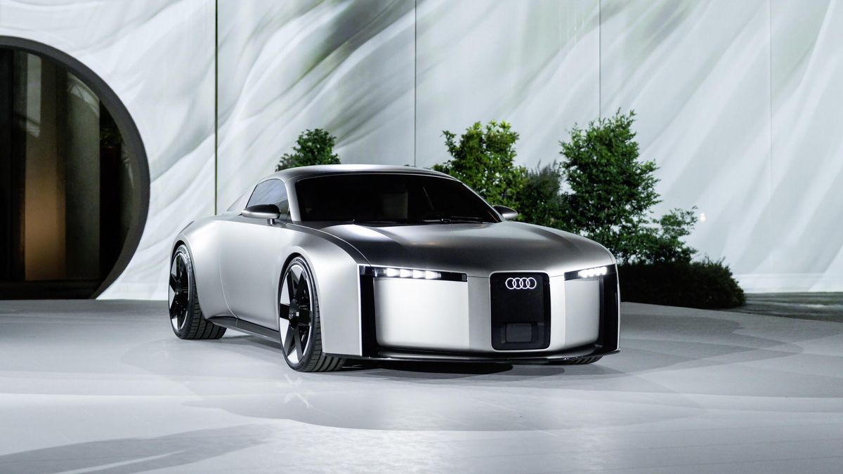 El Audi Concept C lleva la limpieza de líneas hasta el extremo.