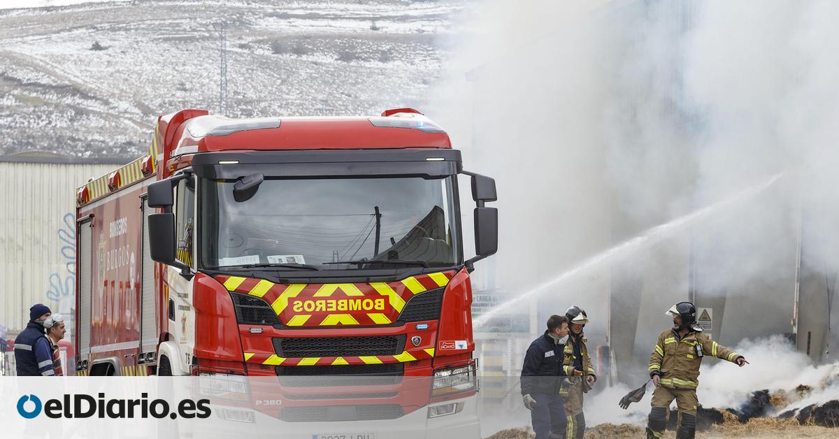 Tres muertos y cuatro heridos en el incendio de un edificio en Miranda de Ebro