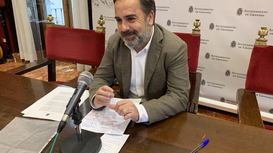 Archivo - El concejal del PSOE Jacobo Calvo en una imagen de archivo.