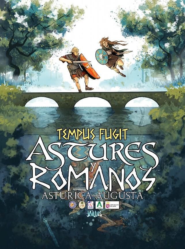 Cartel II de la fiesta Astures y Romanos de Astorga 2020, cancelada por la Covid.