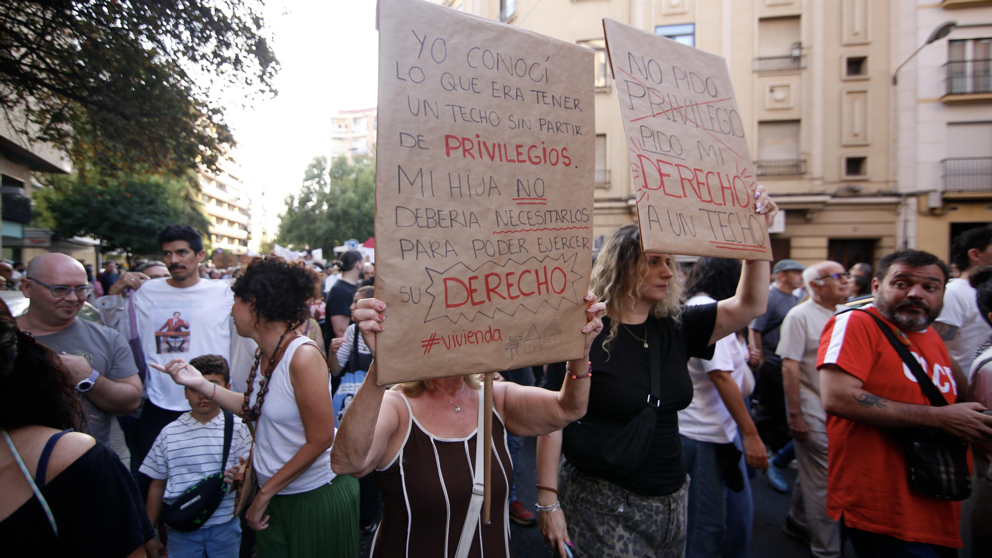 Manifestación por la vivienda