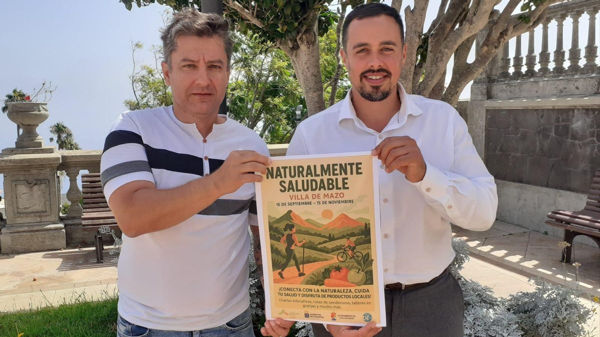 Presentación del proyecto 'Naturalmente Saludable' de Villa de Mazo.