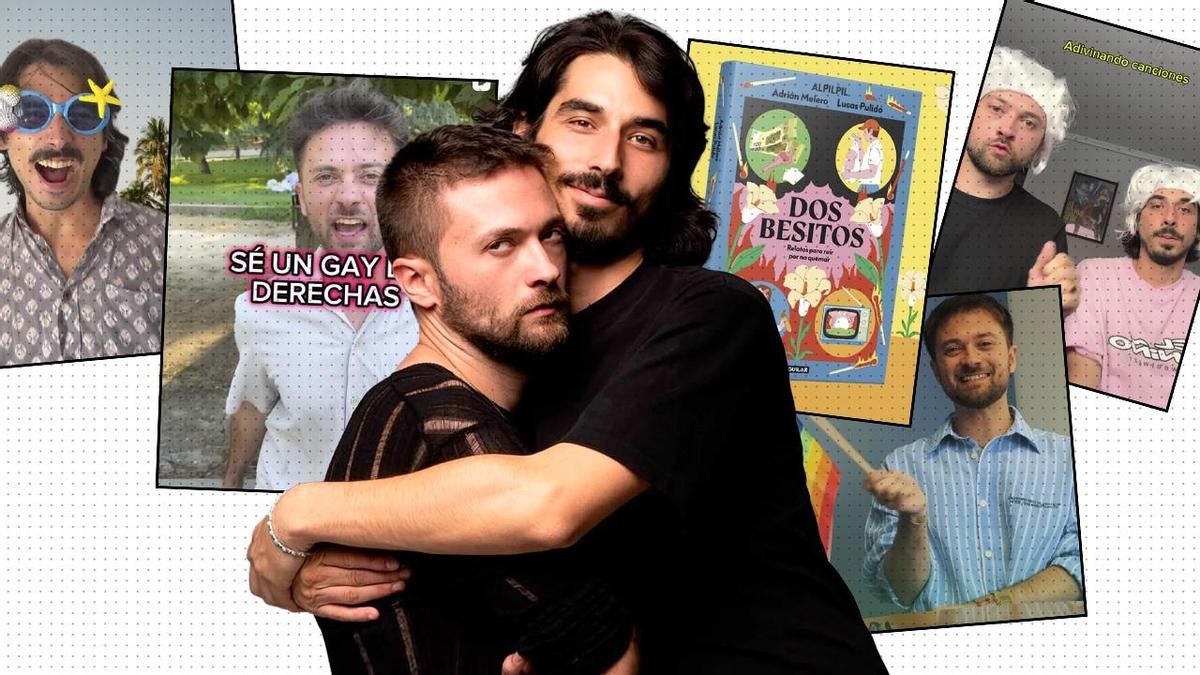 Adrián Meleroso y Lucas Pulido, el dúo Alpilpil.