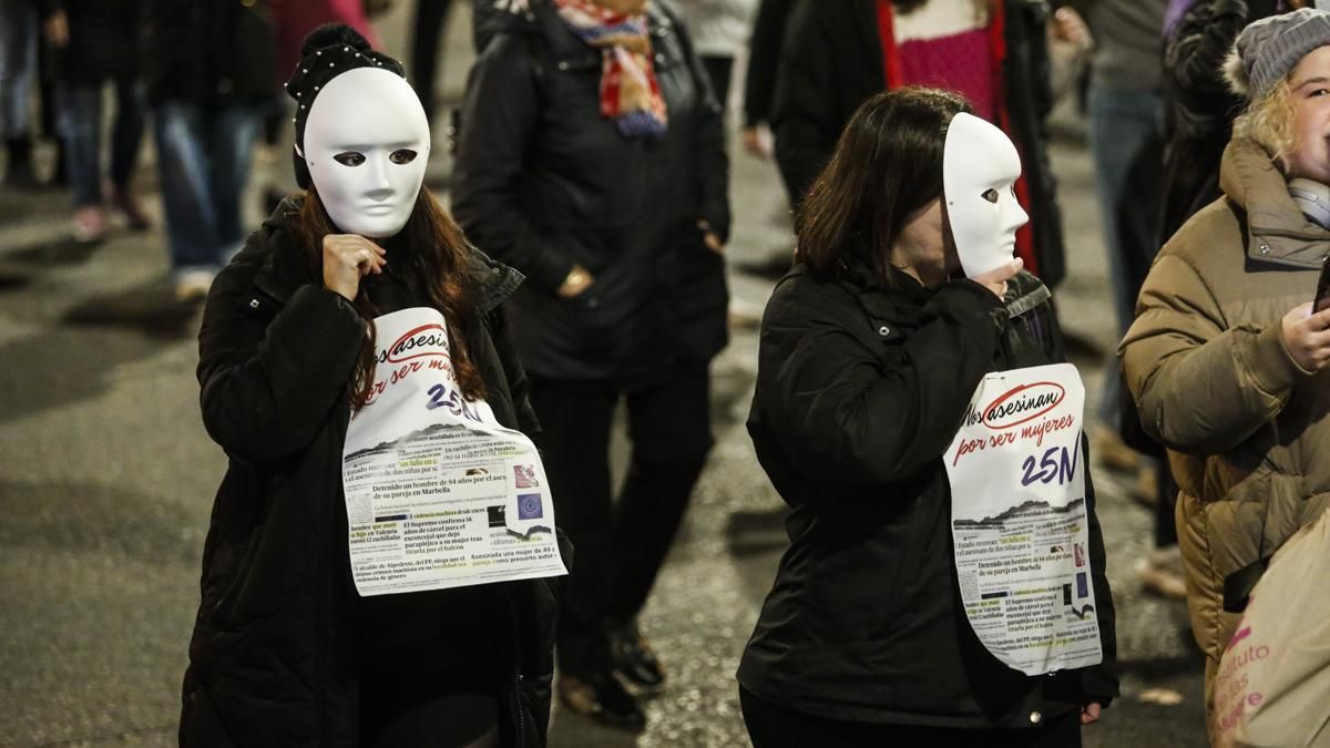 Manifestación contra Violencia de Género