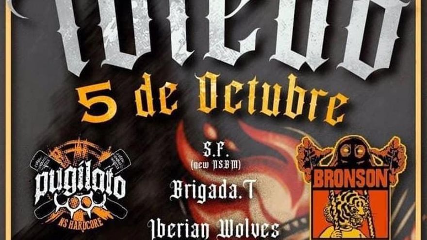 Piden 30 euros de donativo para conocer la ubicación del festival de música previsto en Toledo y denunciado por "fascista"