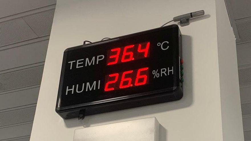 Un horno en verano y helada en invierno: obras para arreglar una sala de estudios abierta hace dos años en Chamberí