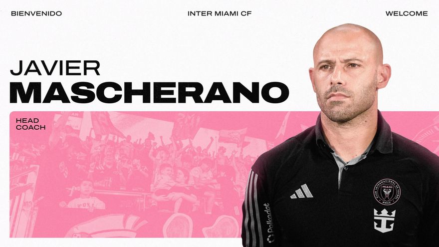 Javier Mascherano fue presentado como nuevo entrenador del Inter Miami de Messi