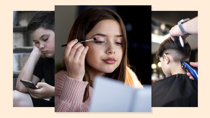 Adolescentes con solo once años: 'skin care', peluquería y mucha frustración