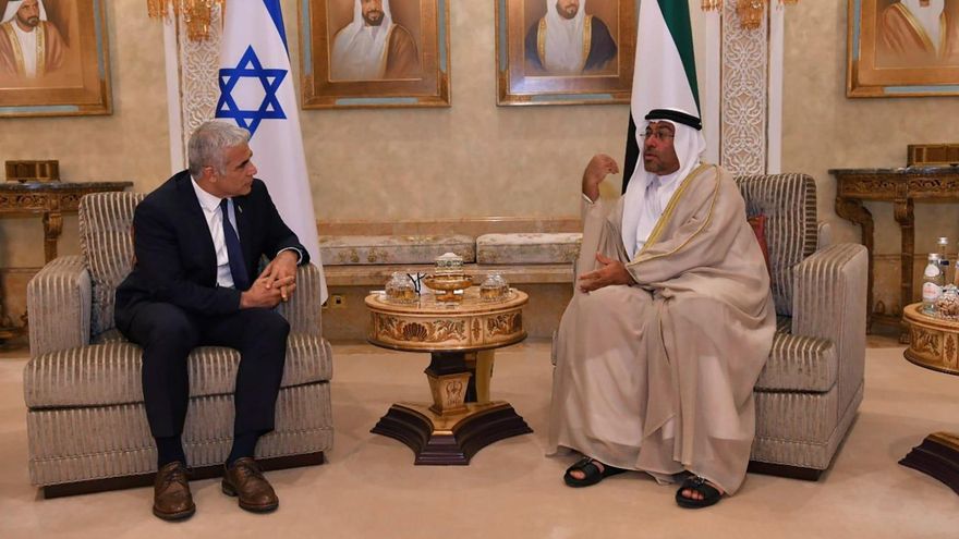 Lapid dice que Israel no se irá de Oriente Medio y llama a la paz