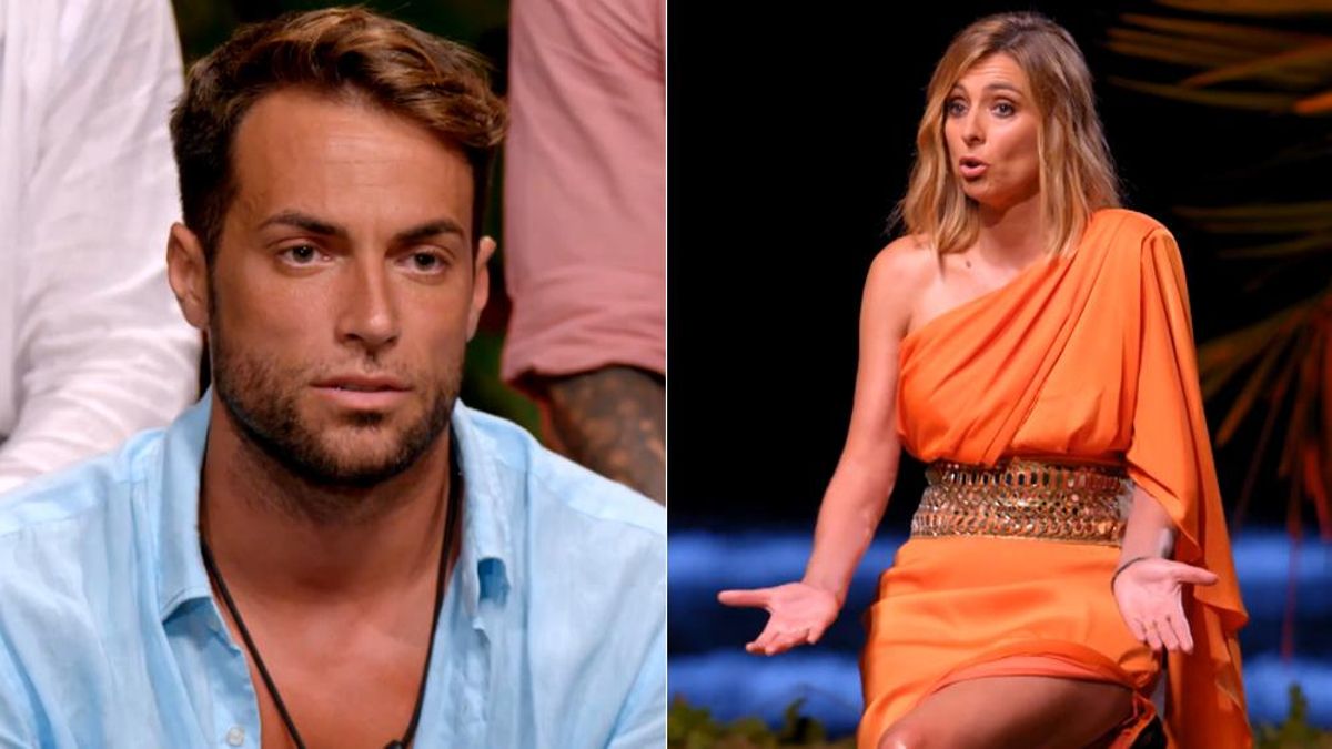 Montoya y Sandra Barneda en 'La isla de las tentaciones'