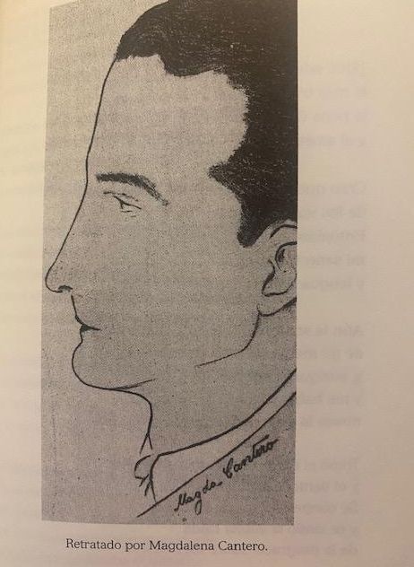 Retrato de Agustín Millares por Magdalena Cantero