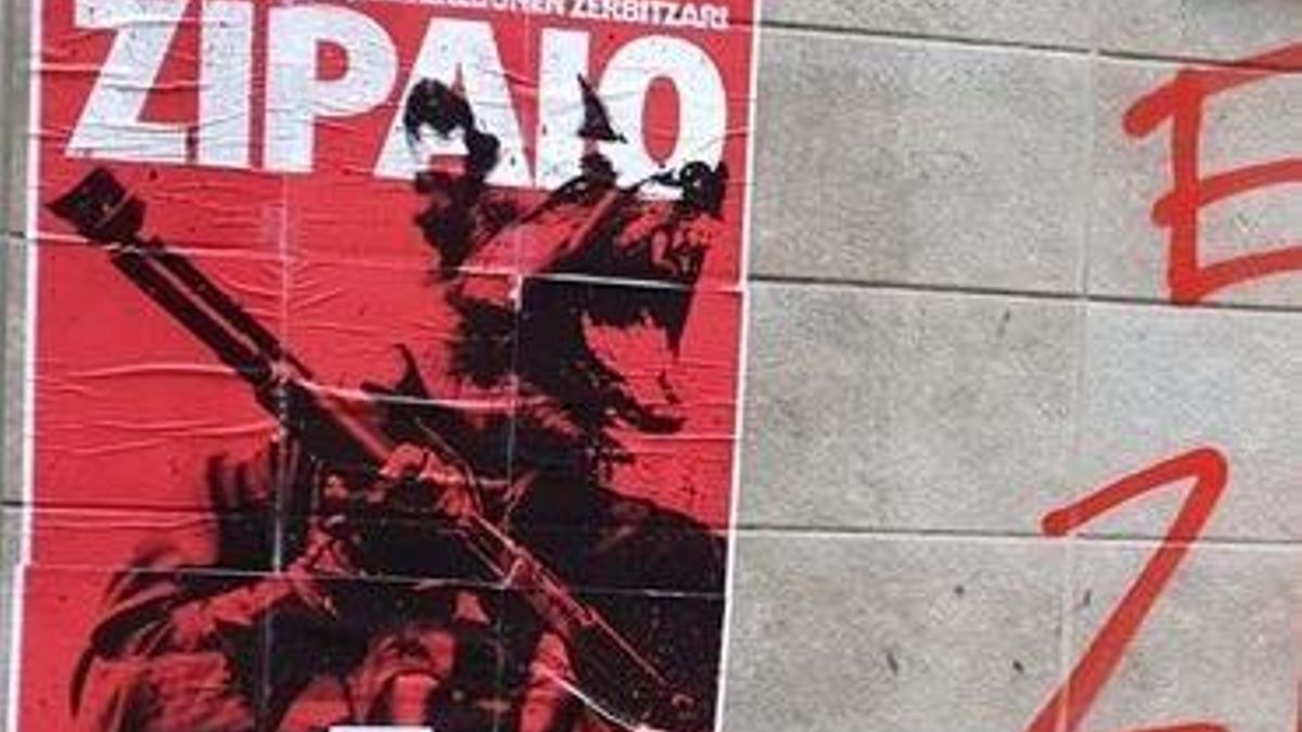 Cartel  contra la Ertzaintza