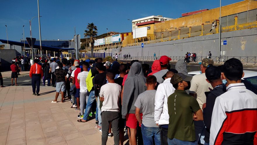 Ceuta atiende ya a más de 4.400 inmigrantes en centros sanitarios tras crisis