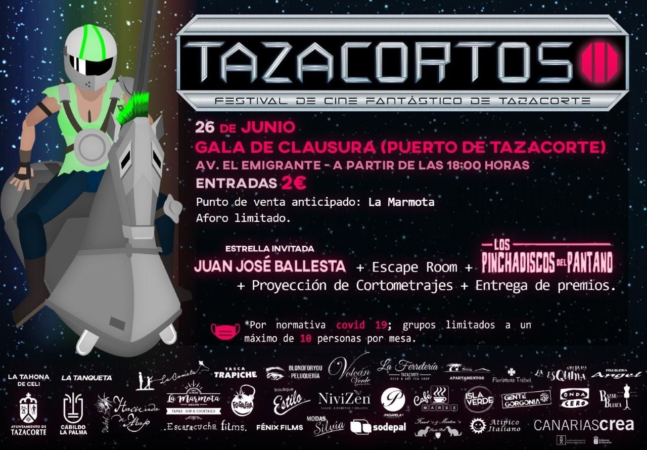 Cartel de la gala de clausura.