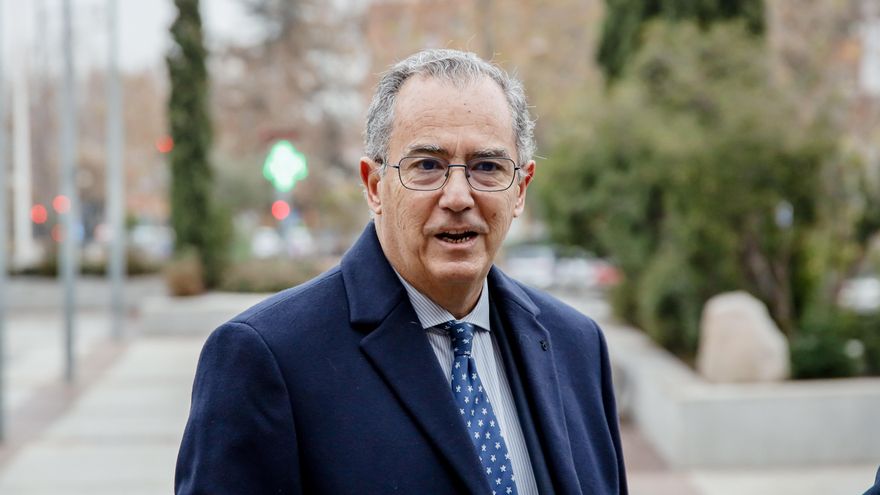 El vicepresidente de la Comunidad de Madrid y consejero de Educación, Universidades y Ciencia de la Comunidad de Madrid, Enrique Ossorio.