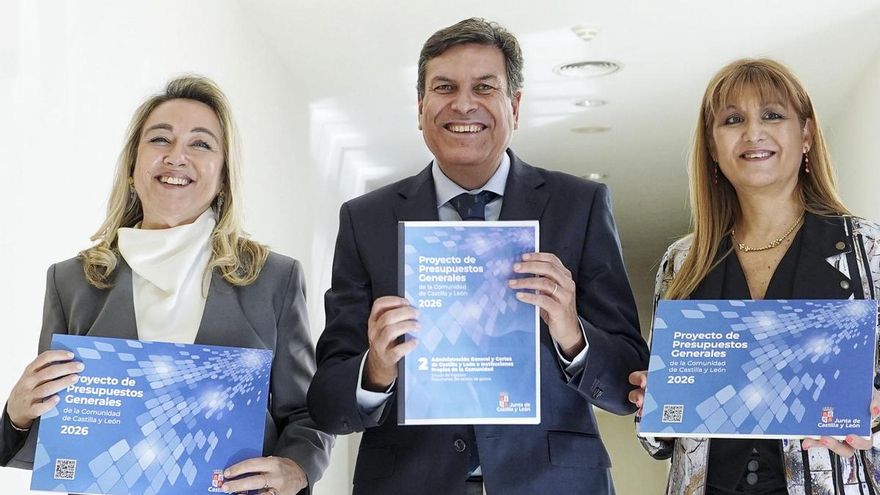 La Junta presupuesta 285 millones de inversión en León para 2026, más de la mitad en manos de Quiñones