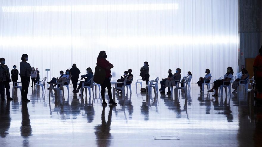 Archivo - Cantabria inicia la vacunación masiva en el Palacio de Exposiciones de Santander Archivo